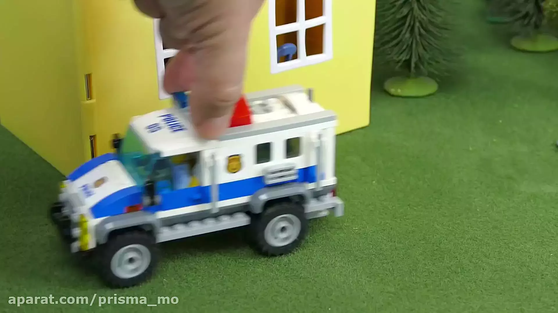 ماشین بازی / اسباب بازی / لگو بولدوزر ، میکسر بتن ، بیل و کامیون