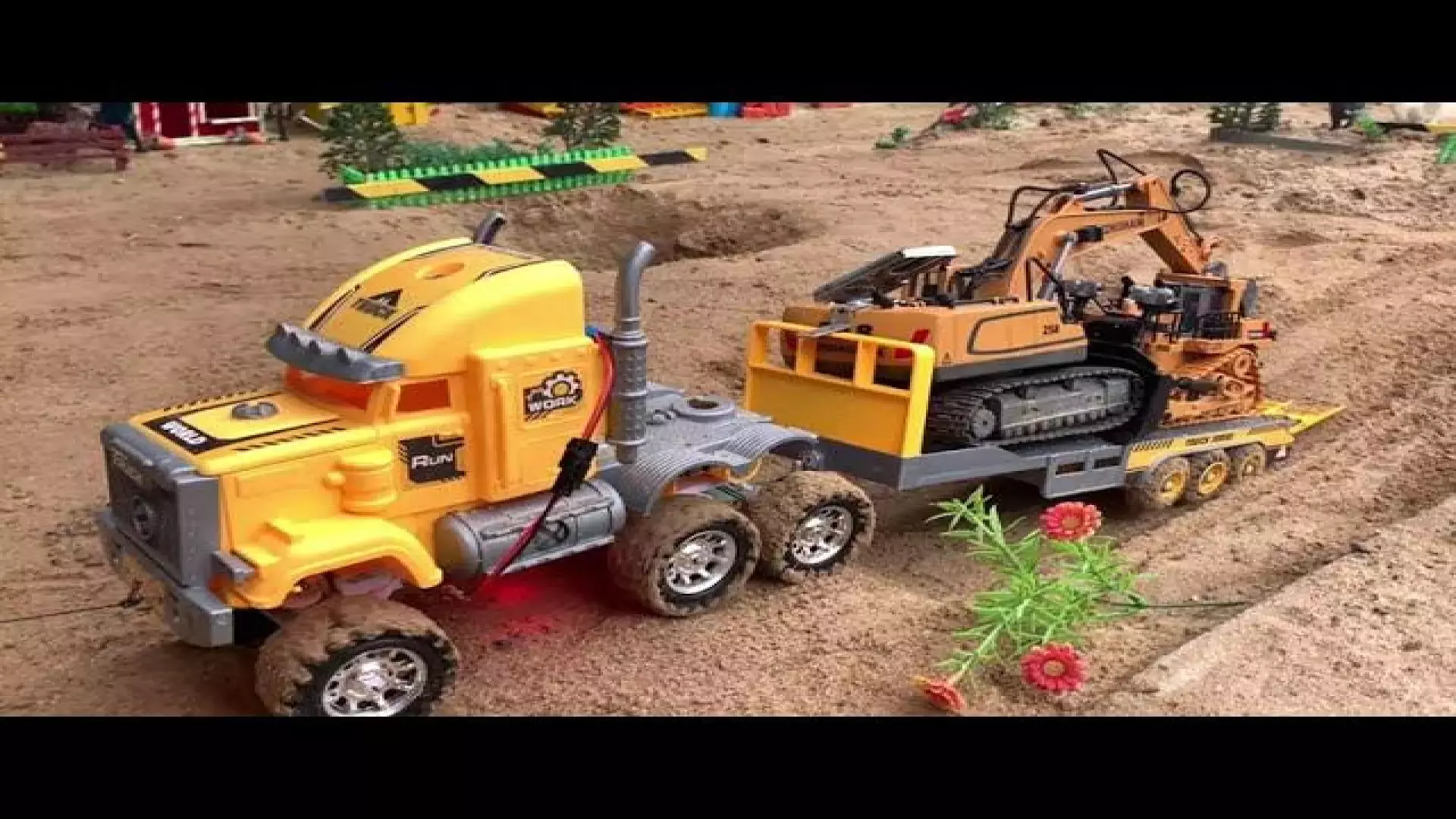 وسایل نقلیه ساختمانی بیل مکانیکی ، ماشین بازی بولدوزر ، اسباب بازی ها