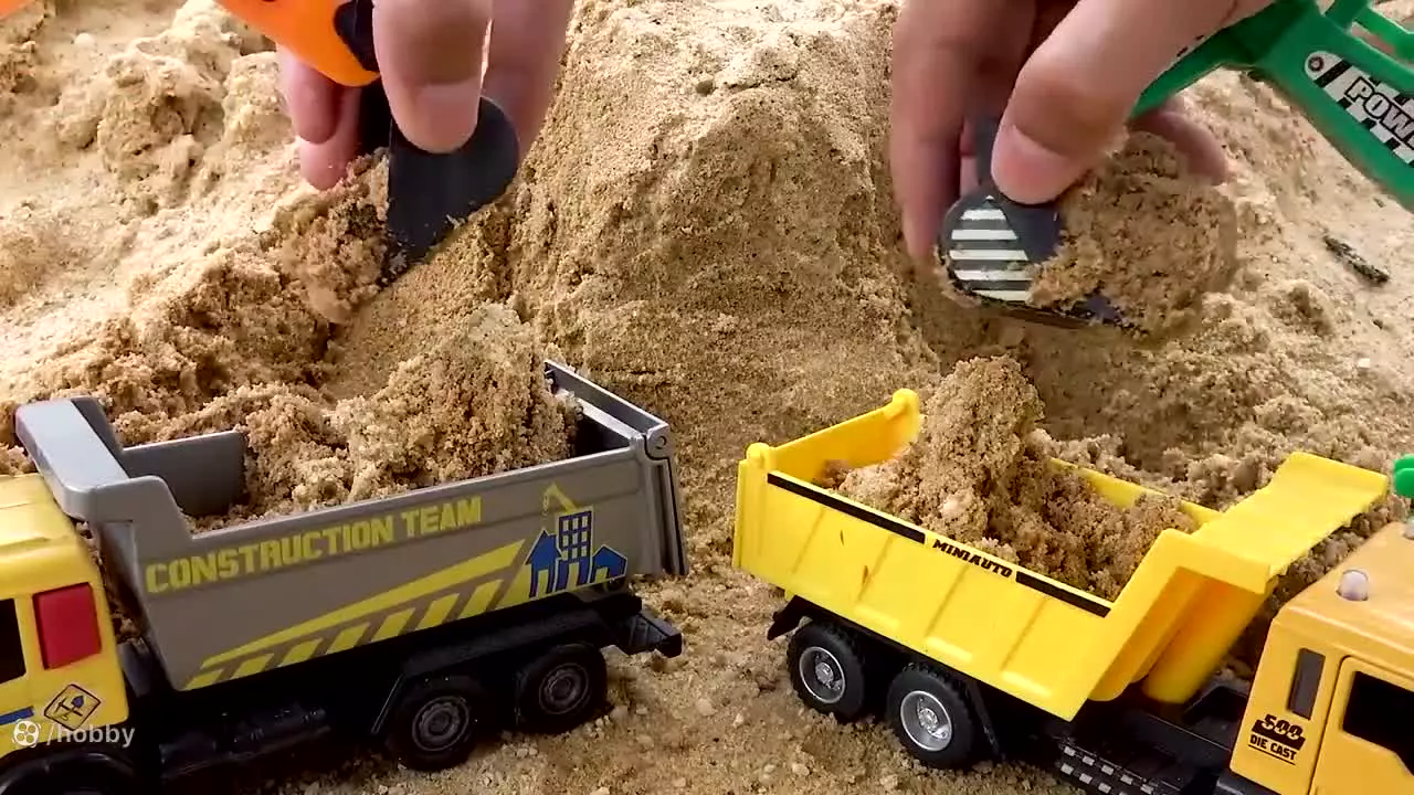 ماشین بازی کودکانه _ عملیات نجات بولدوزر _ اسباب بازی مینیاتوری _ سرگرمی کودکانه