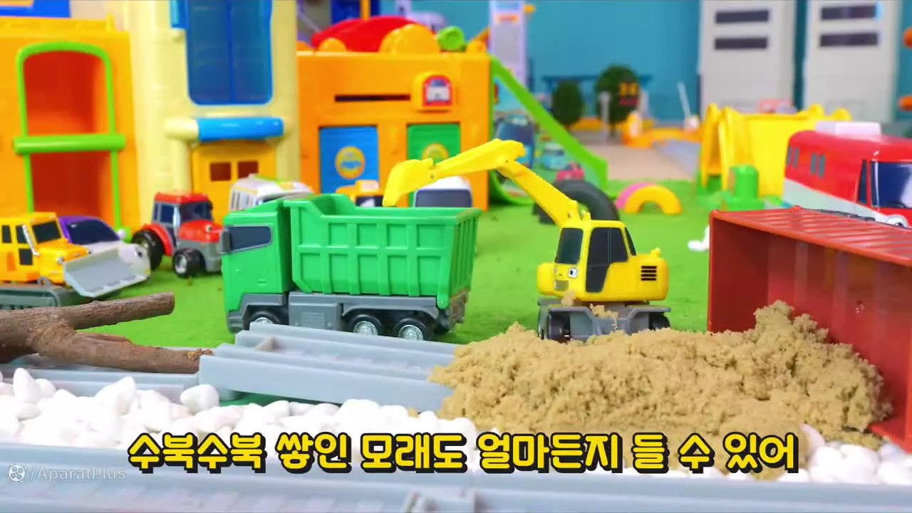 بیل مکانیکی اسباب بازی ، ماشین های پلیس بازی ، بولدوزر داستان های خنده دار