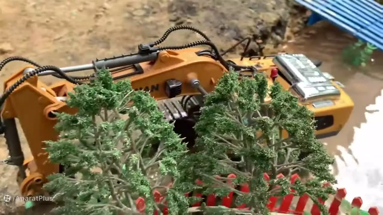 وسایل نقلیه ساختمانی بیل مکانیکی ، ماشین بازی بولدوزر ، اسباب بازی ها