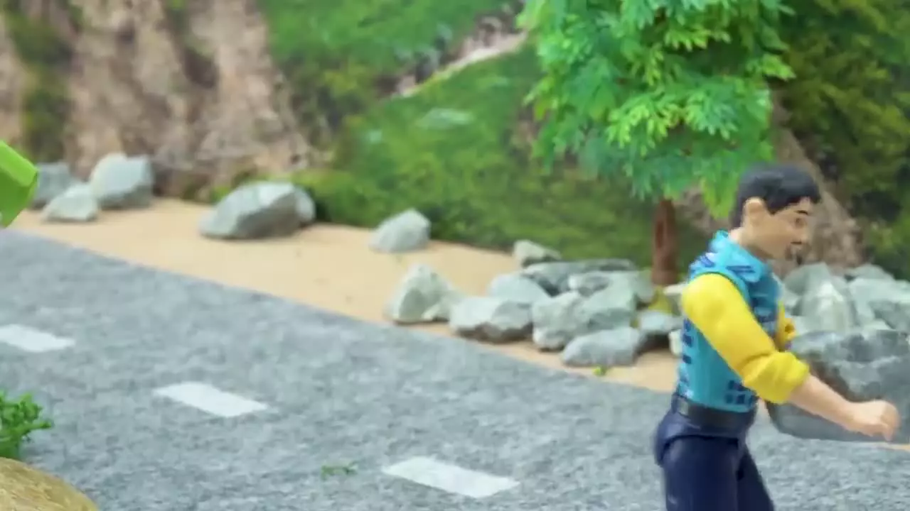 داستان اسباب بازی ها - اسباب بازی بولدوزر - ماشین کامیون