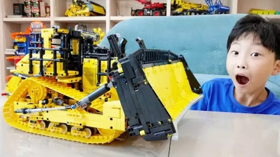 ماشین بازی/مونتاژ اسباب بازی/ماشین بولدوزر فوق سنگین