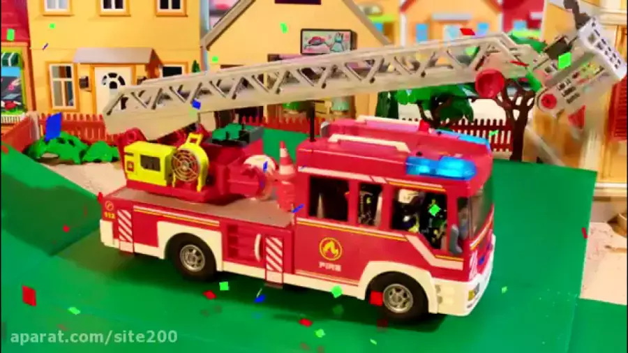 ماشین بازی - اسباب بازی کودکانه - آمبولانس/بولدوزر/کامیون