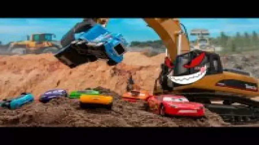 ماشین بازی کودکانه پسرانه : بولدوزر هیولا