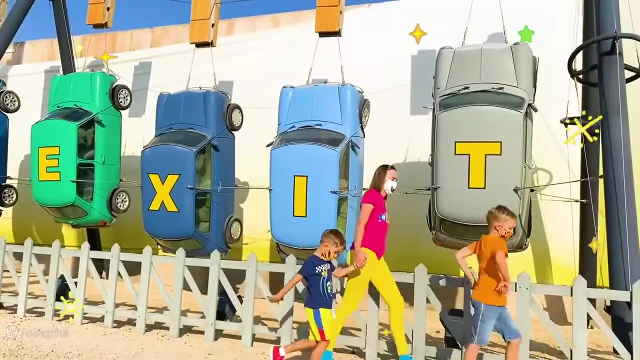 ولاد:ولاد و نیکیتا:ولاد و نیکی جدید:برنامه کودک ولاد و نیکی:چالش ماشین بازی