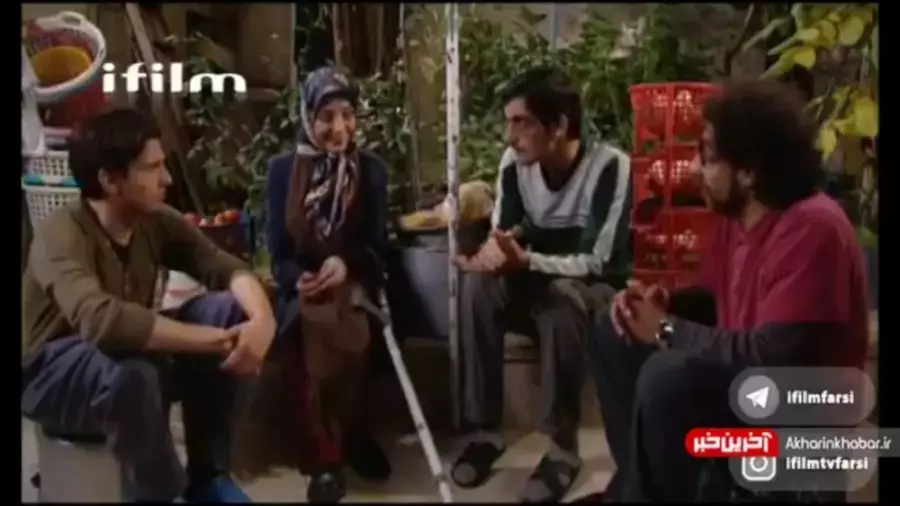 سکانس خنده دار از سریال شمعدونی