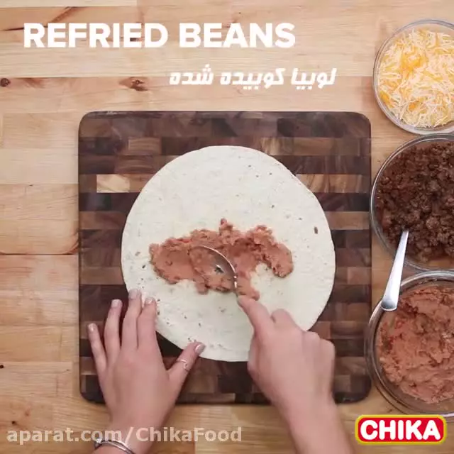 دستور آسان آشپزی: تاکو گوشت چرخ کرده