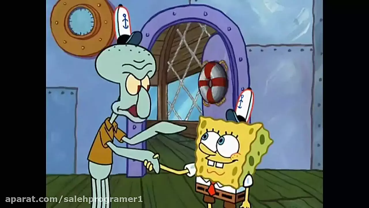 کارتون کودک باب اسفنجی.ربات.انیمیشن باب اسفنجی و پاتریک