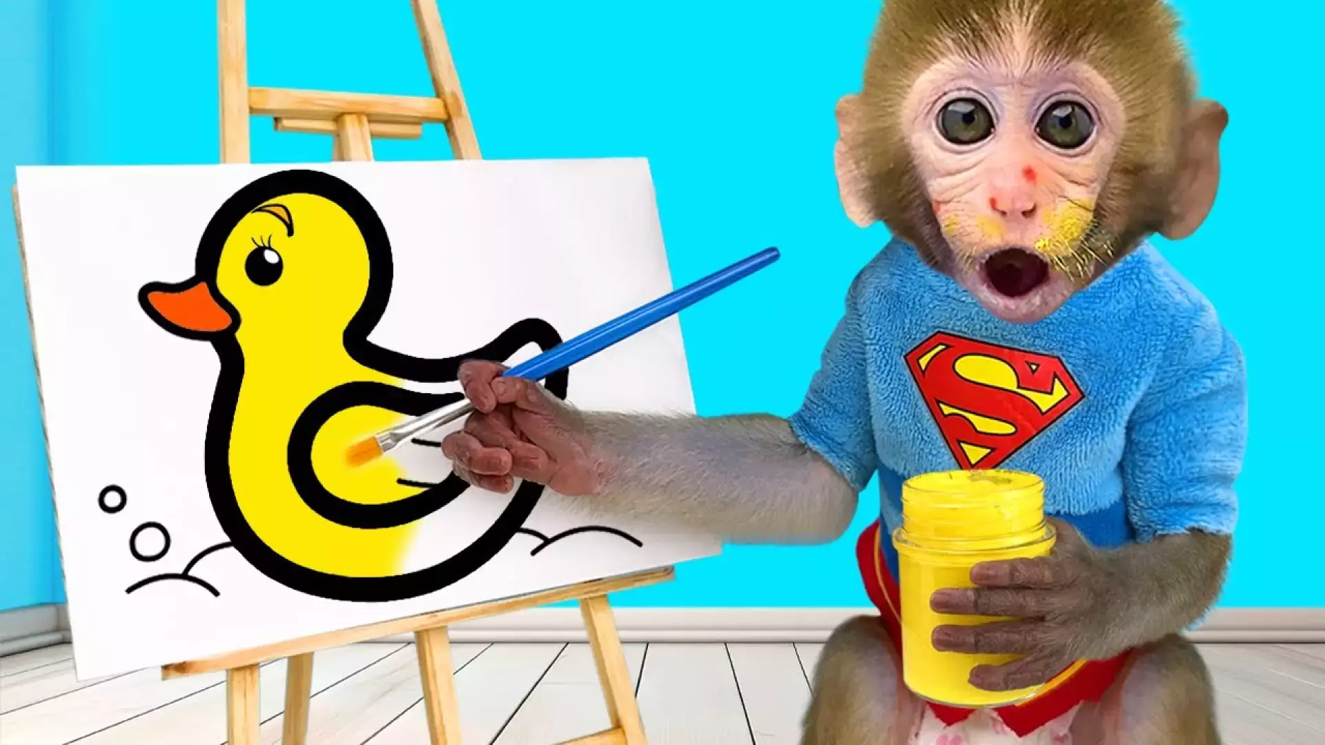 ماجراجویی خنده‌دار میمون کوچولو در جزیره موزها