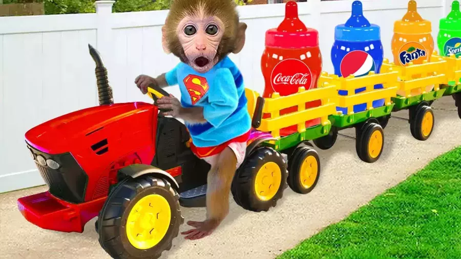 بچه میمون بازیگوش و ماجراجویی بزرگش در دنیای جنگلی