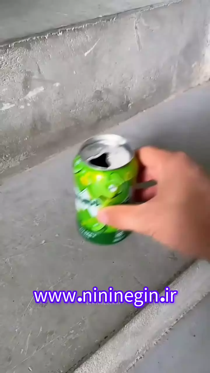 کاردستی قوری با قوطی دلستر