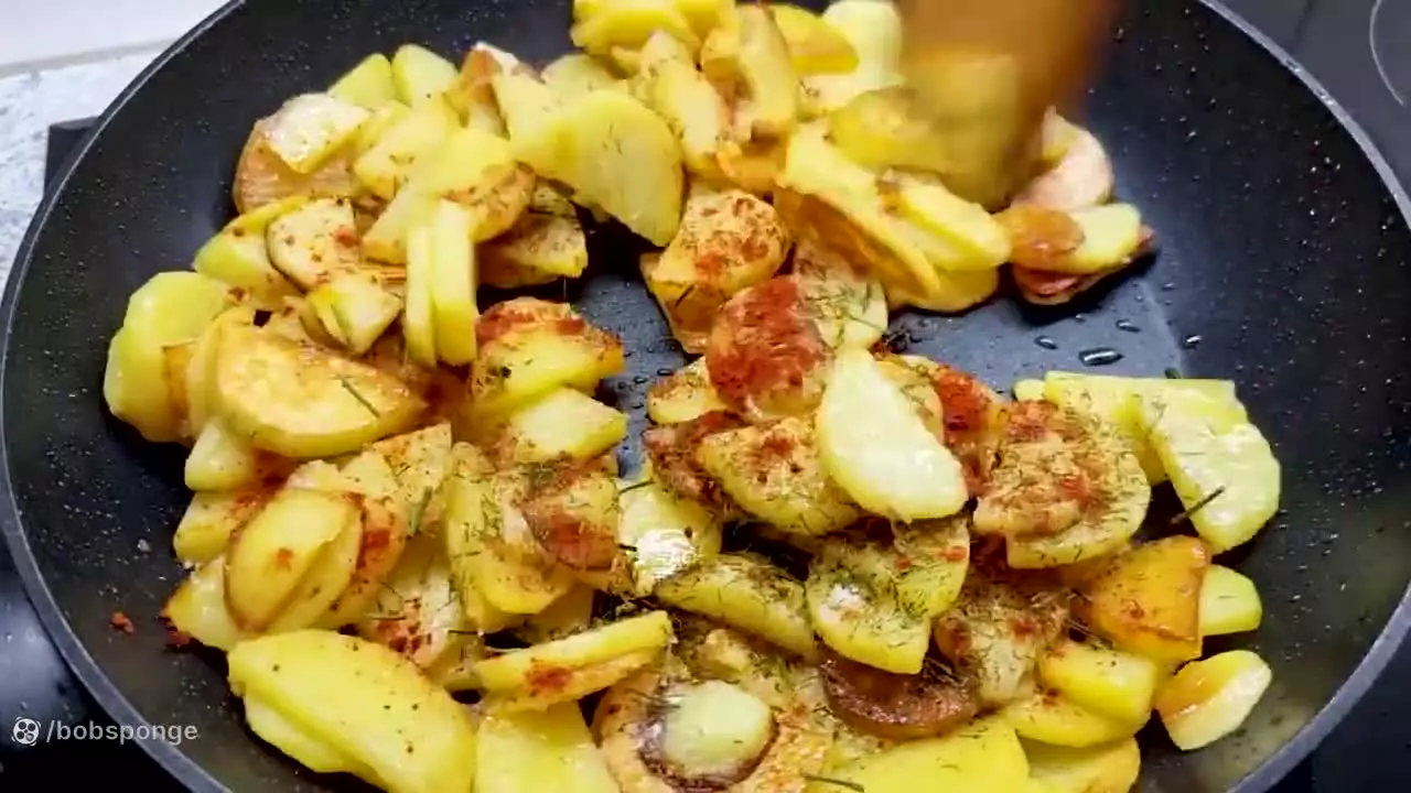 غذای آسان با گوشت چرخ کرده و سیب زمینی - ایده ای عالی گوشت چرخ کرده - آشپزی آسان