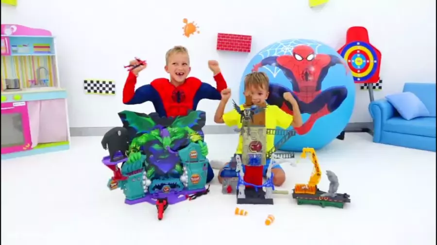 ولاد و نیکی :: داستان اسباب بازی های بامزه :: ماجراهای ولاد و نیکیتا