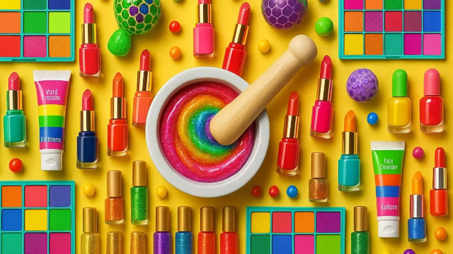 سرگرمی جدید ساخت اسلایم – سرگرمی اسلایم بازی کالرفول با دوستان