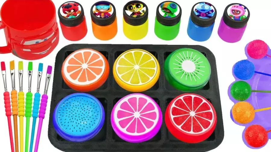 سرگرمی جدید اسلایم بازی – ساخت اسلایم اسمر و رنگی