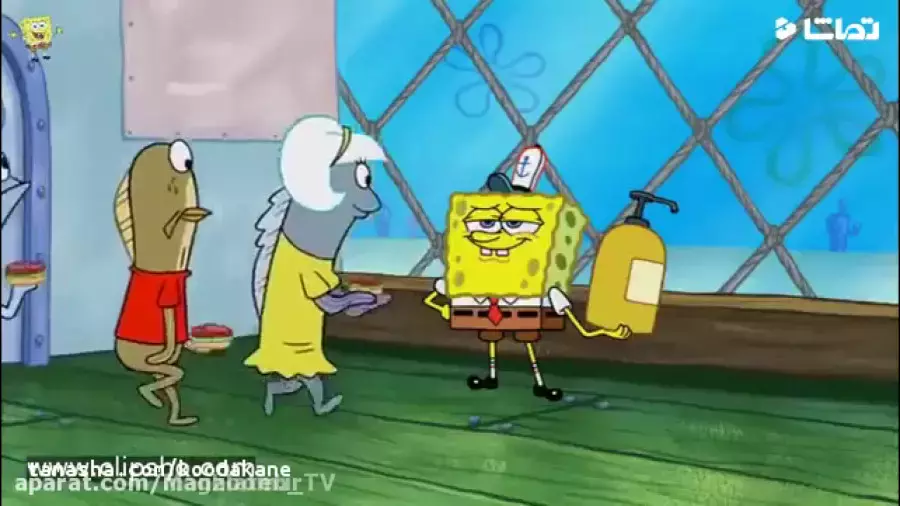 کارتون دوبله فارسی باب اسفنجی::کارتون کودک باب اسفنجی::انیمیشن باب خنده دار