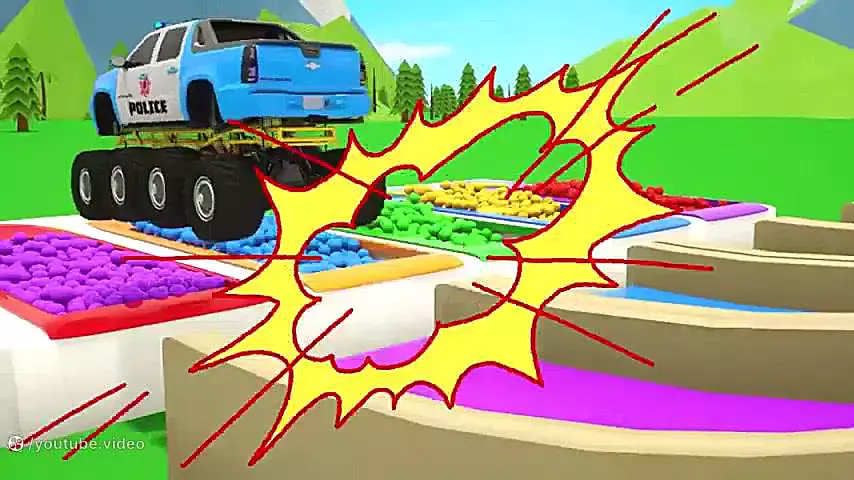 ماشین بازی باحال - برنامه کودک ماشین بازی - ماشین بازی رنگارنگ