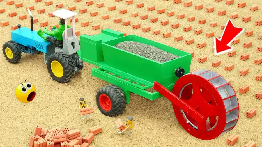 کارتون ماشین بازی با ماشین اسباب بازی : هالک آجر میسازه : برنامه کودک ماشین بازی