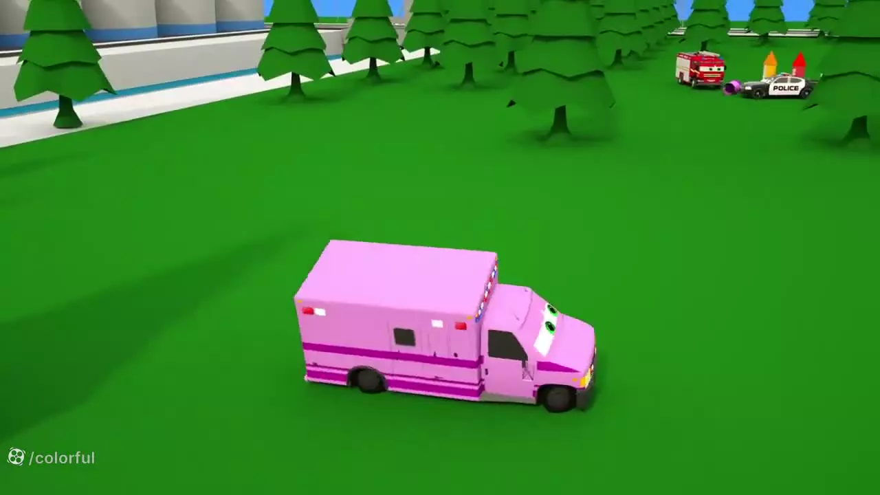 برنامه کودک ماشین بازی / ماشین بازی کودکانه / ماشین پلیس / کودک سرگرمی ماشین