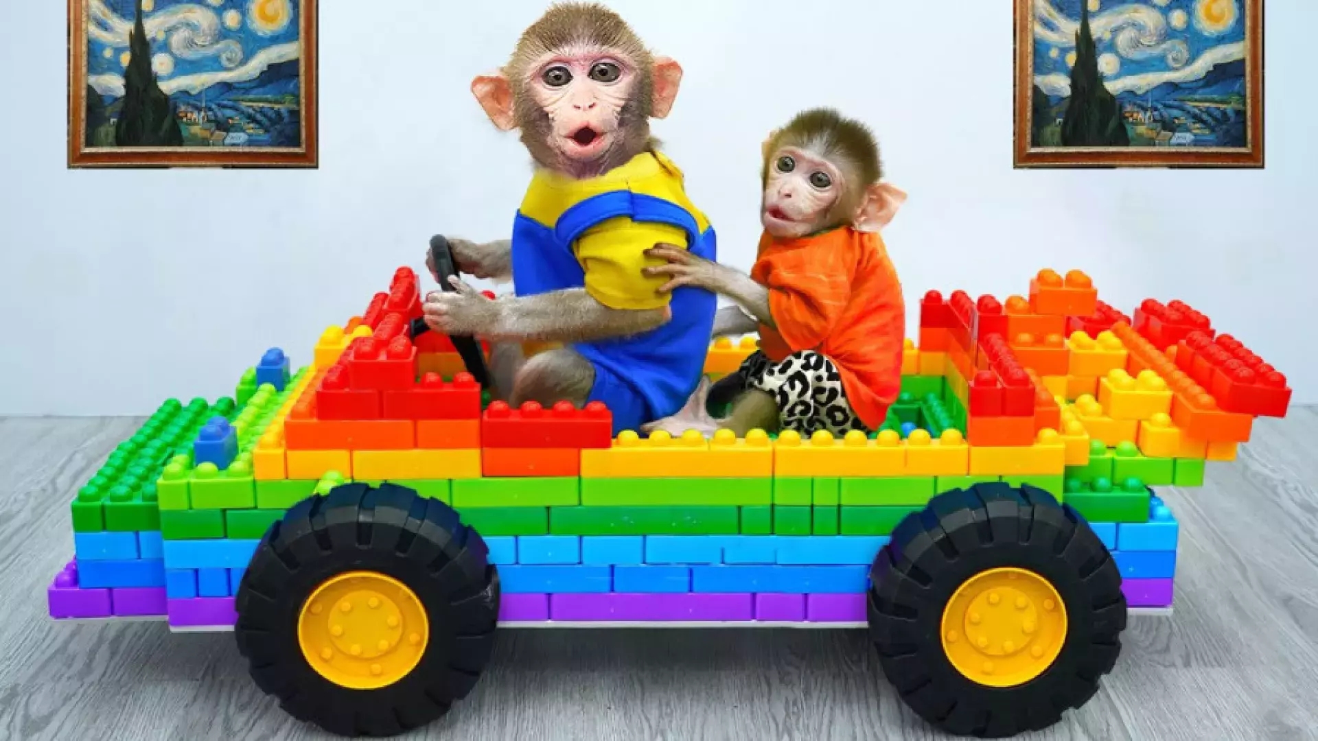 کارتون بچه میمون شیطون | داستان کامل دوستی و همکاری