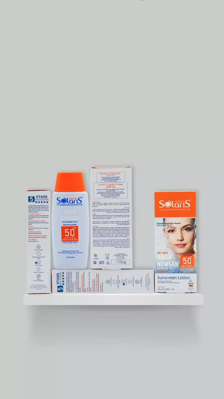 لوسیون ضدآفتاب سبک، بی‌رنگ و مناسب پوست چرب