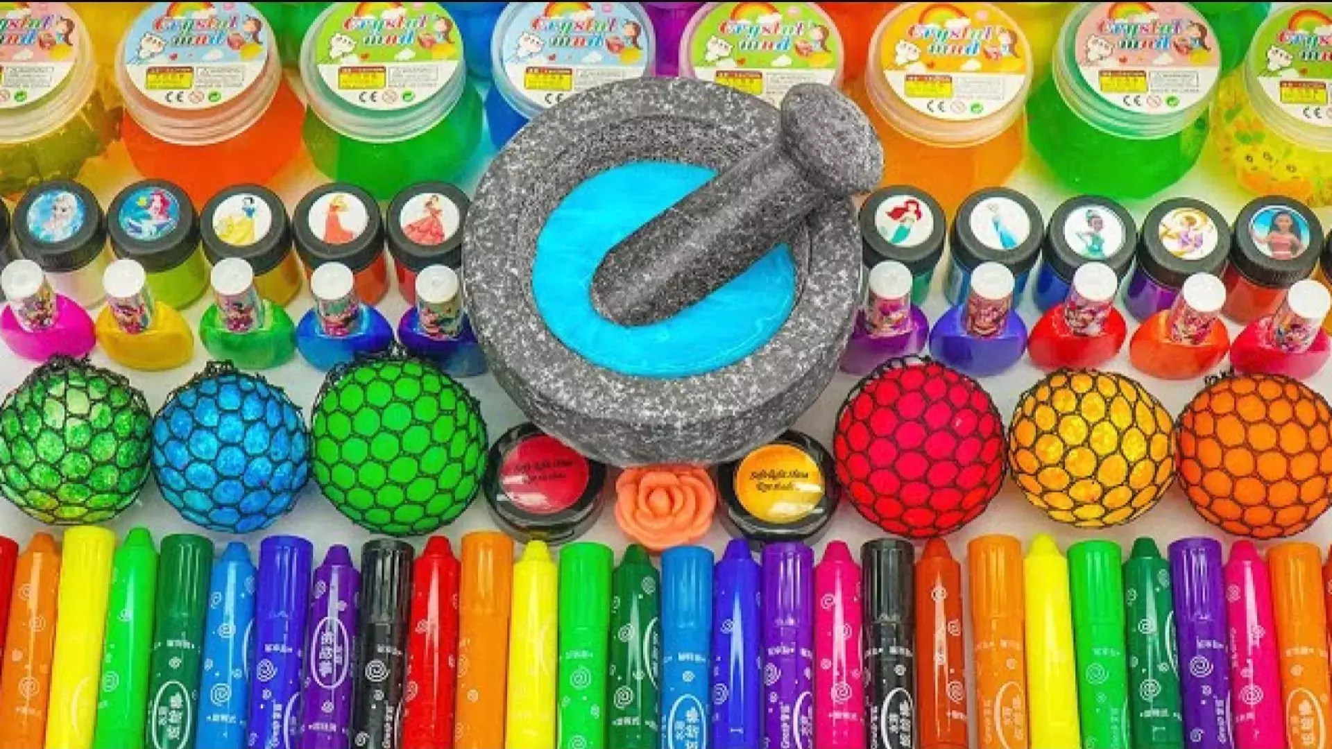 سرگرمی جدید: ساخت اسلایم کالرفول طولانی همراه با دوستان