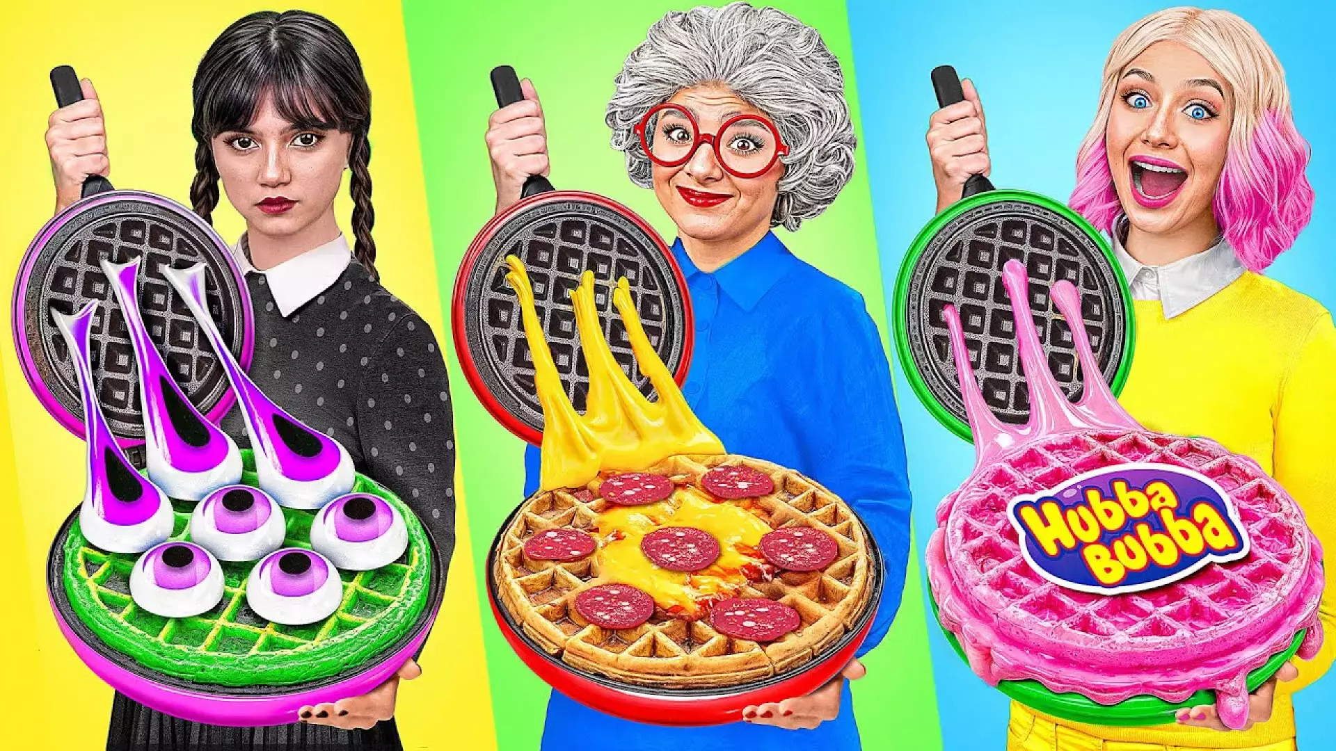 چالش غذاهای الهام گرفته ازفیلم ها و سریالها/چالش اسمر فود