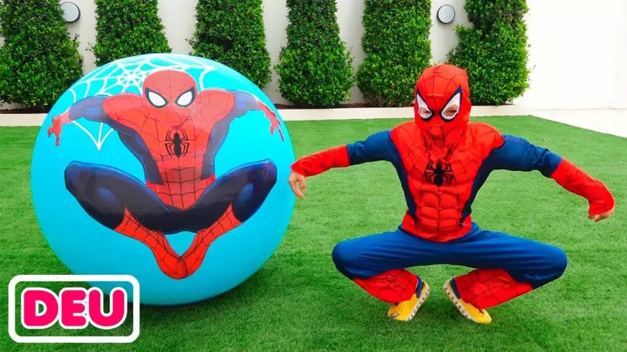 ولاد و نیکی-چالش جدید مرد عنکبوتی-برنامه کودک ولادو نیکی جدید-سرگرمی کارتون ولاد