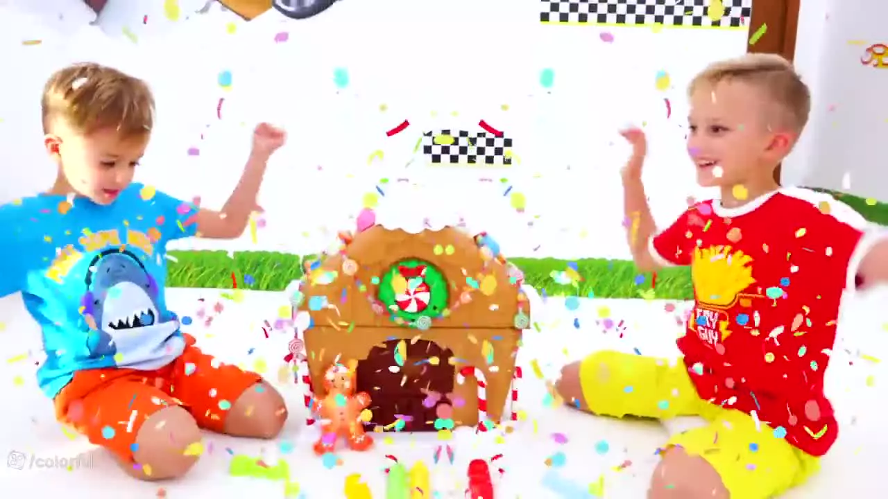 کارتون ولاد و نیکی جدید طولانی | چالش کریسمس کودکان