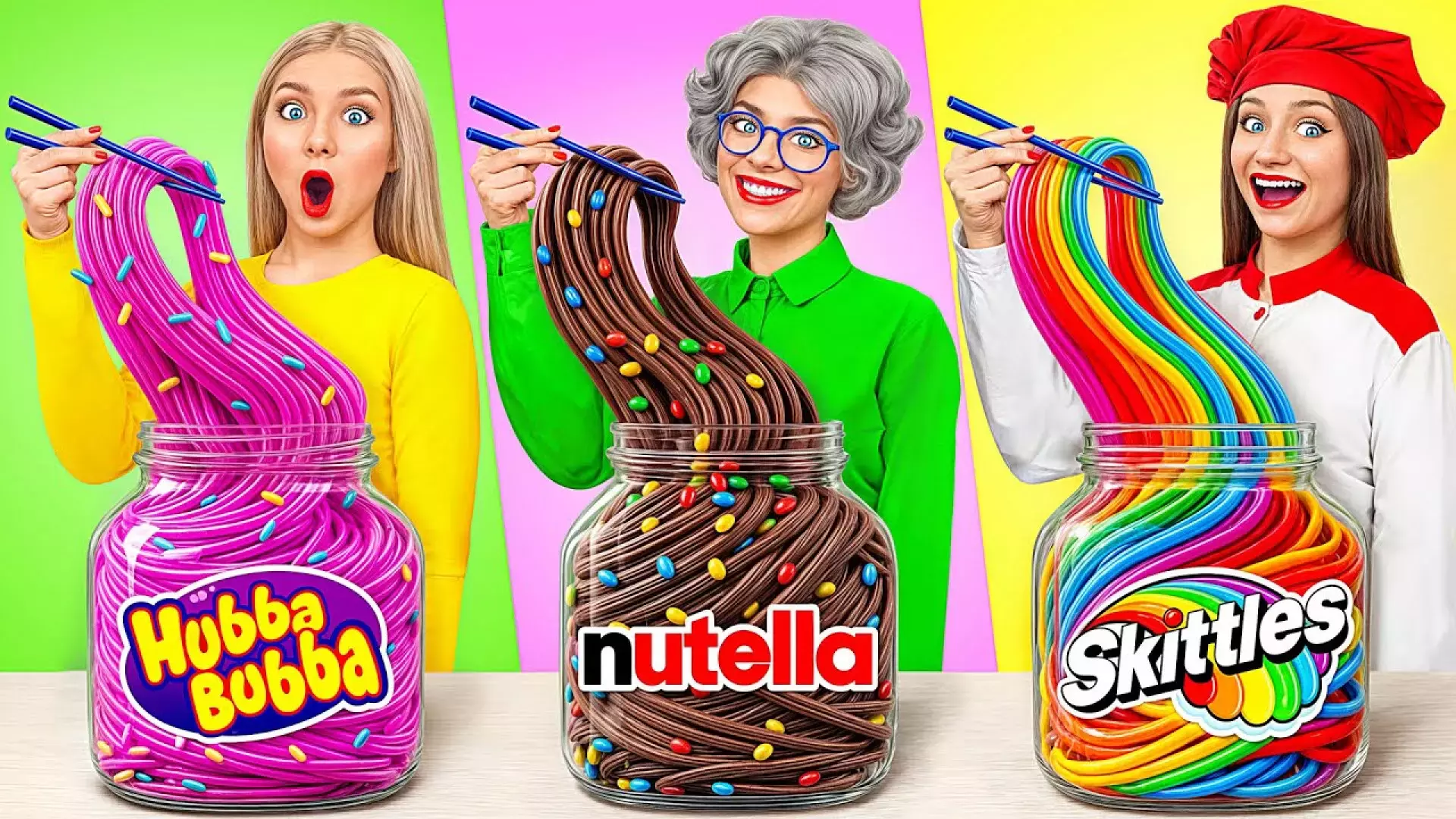 چالش غذا های اینستاگرامی/غذاهای خوش رنگ و جذاب برای عکاسی