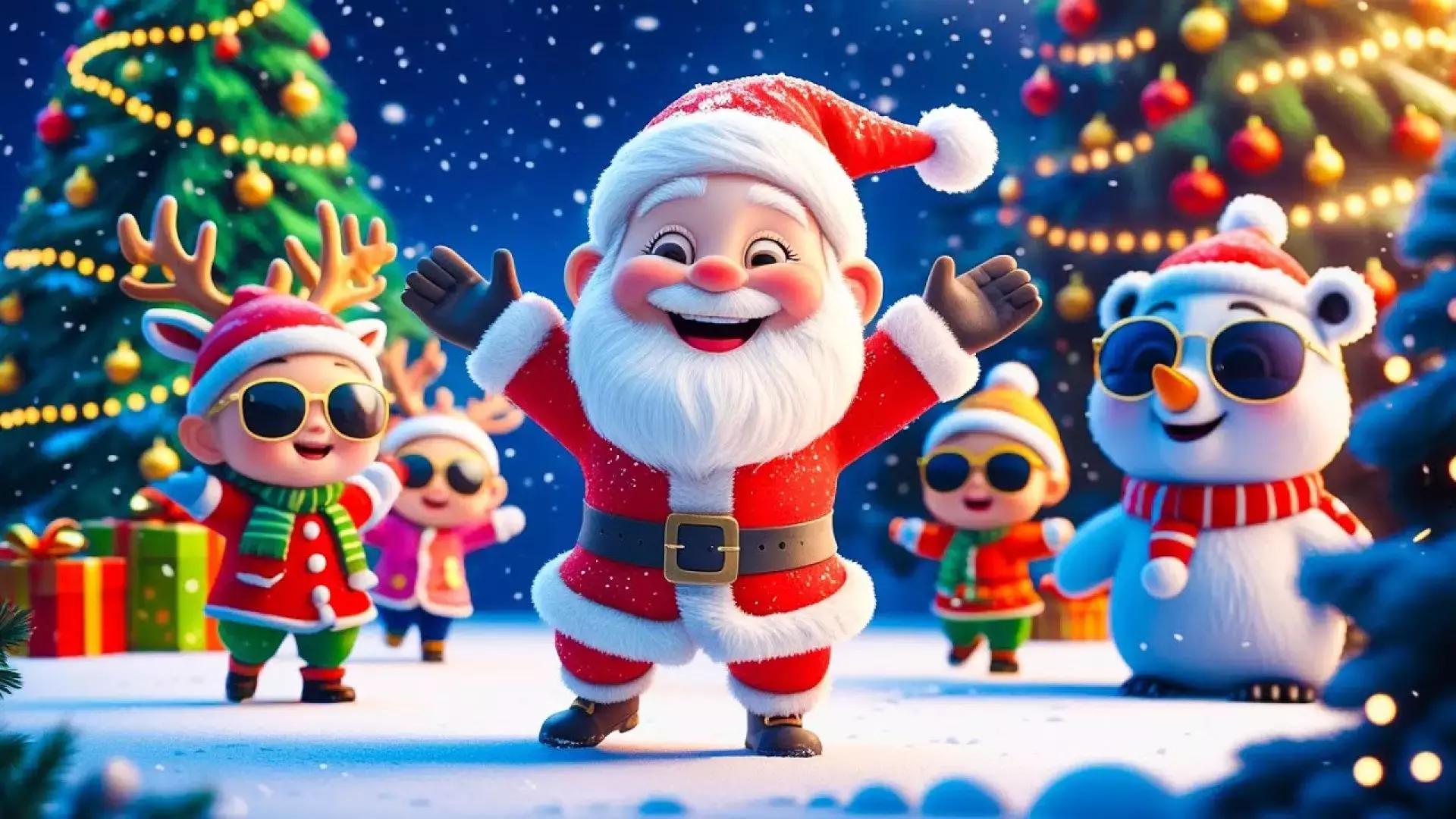 ترانه و آهنگ شاد کودکانه کریسمس برای بچه ها | کریسمس رویارویی