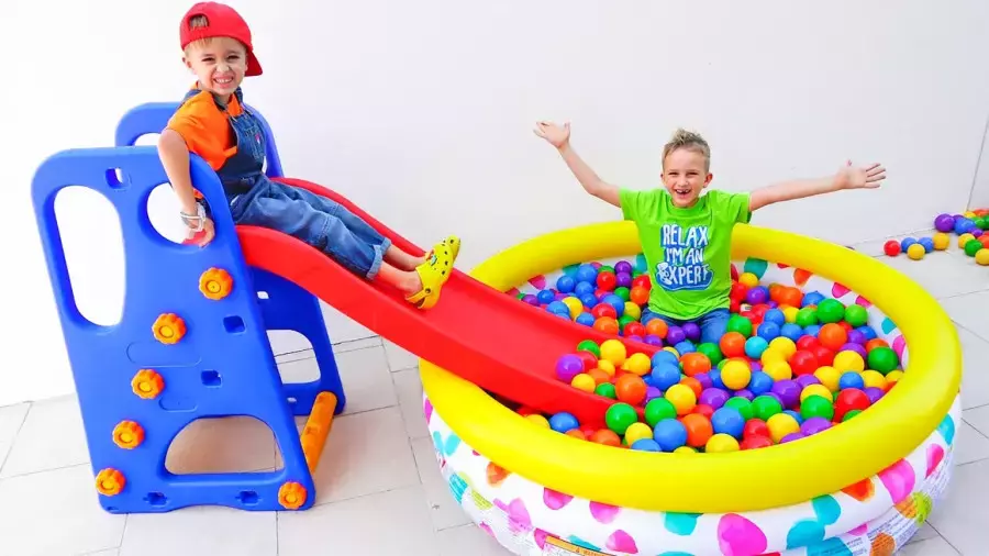 ولاد و نیکی-چالش پلیس بازی-برنامه کودک ولادو نیکی جدید-سرگرمی کودک کارتون ولاد