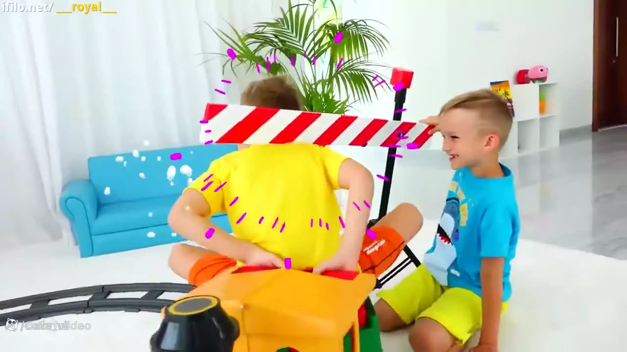 کارتون کودک _ ولاد ونیکی _ بازی قطار - کارتون جدید ولاد ونیکی