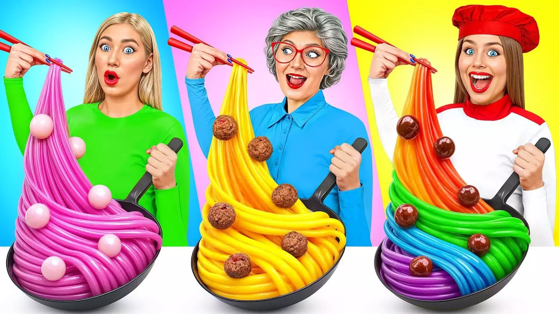 چالش پخت ساندویج خفن /چالش واقعی دوستانه /چالش اسمرفوت