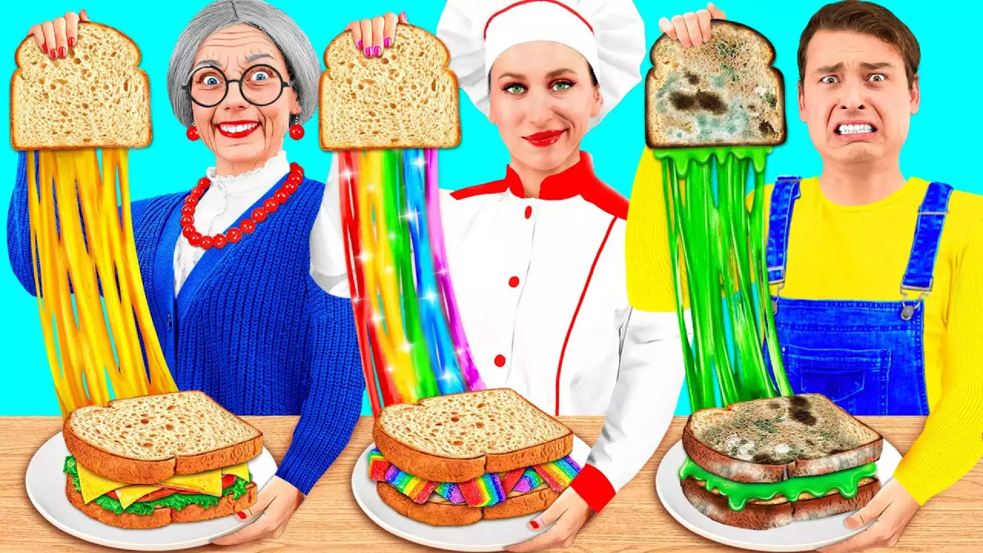 چالش آماده سازی غذای یک دقیقه ای/ چالش زعم های غیر معمول