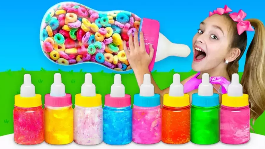 برنامه کودک ساشا و آنیتا | داستان چالش شکلات و پاستیل رنگین کمانی