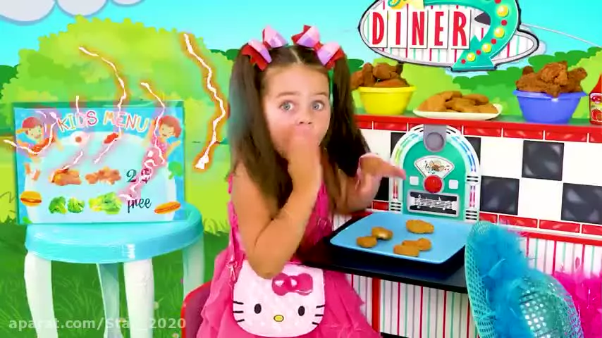 برنامه کودک ساشا و آنیتا | داستان بازی در پارک تفریحی