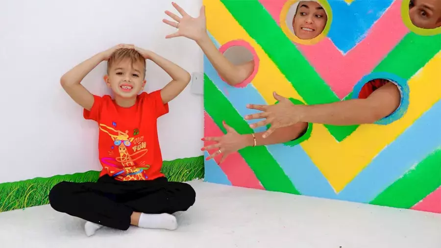 ولاد و نیکی-چالش خانه جاویی-برنامه کودک ولادو نیکی جدید-سرگرمی کودک کارتون ولاد