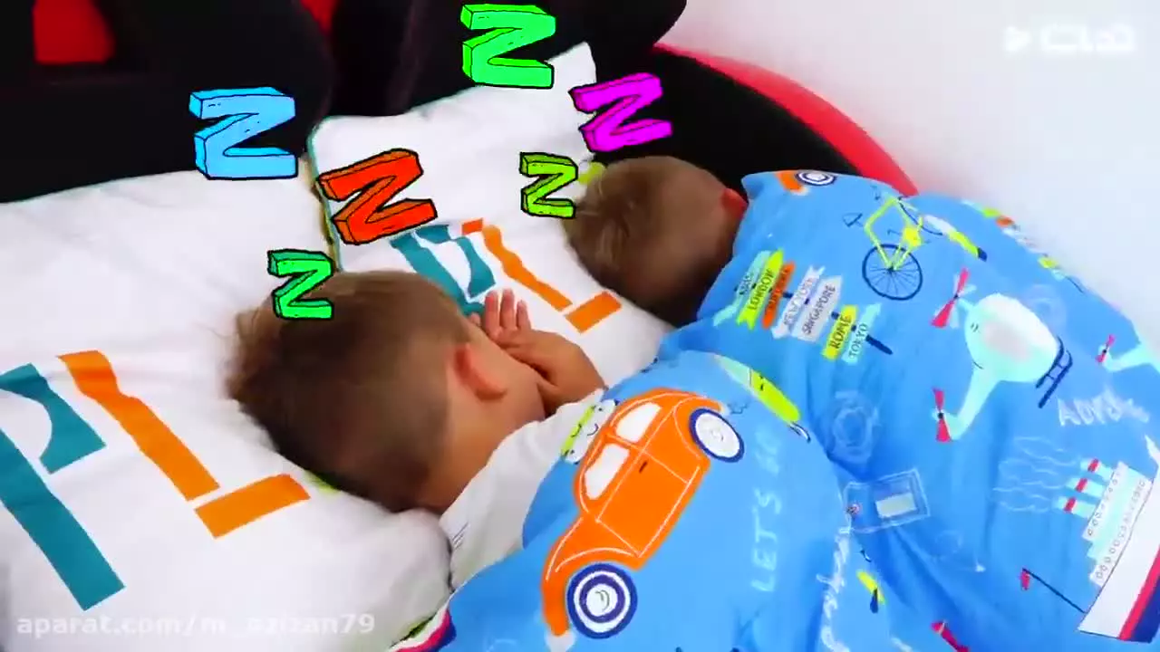 بانوان کودک : کارتون ولاد و نیکی : رد شدن از میان دیوار