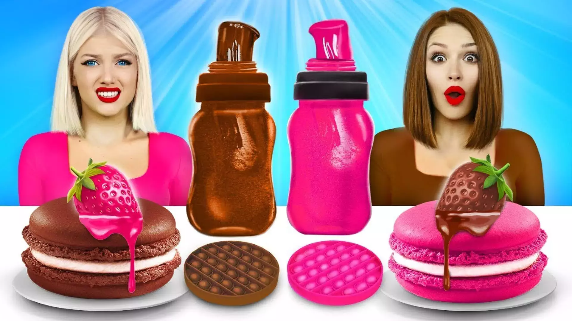 چالش همه چیز سرخ شده/چالش هزار طعم در یک بشقاب