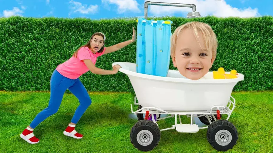 ولاد و نیکی-چالش ماشین بازی-برنامه کودک ولادو نیکی جدید-سرگرمی کودک کارتون ولاد