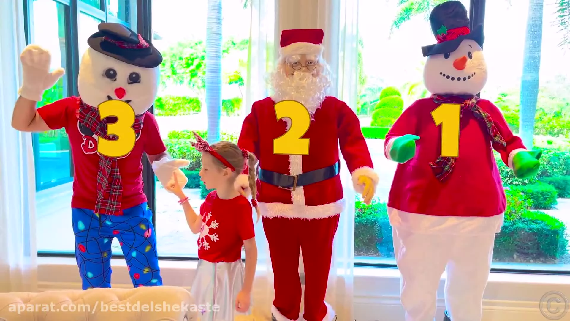 برنامه کودک جدید ناستیا و بابایی | اسباب بازی های کریسمس