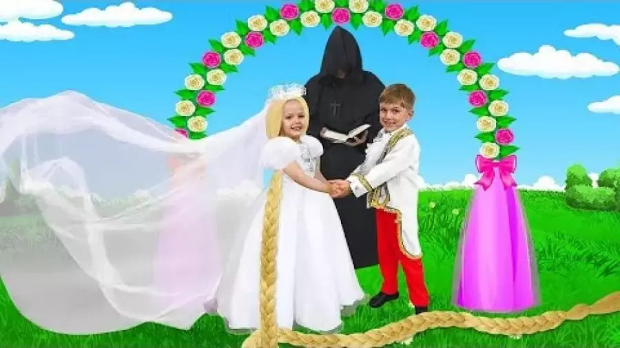 برنامه کودک دخترانه "ساشا و آنیتا" | داستان لباس عروس