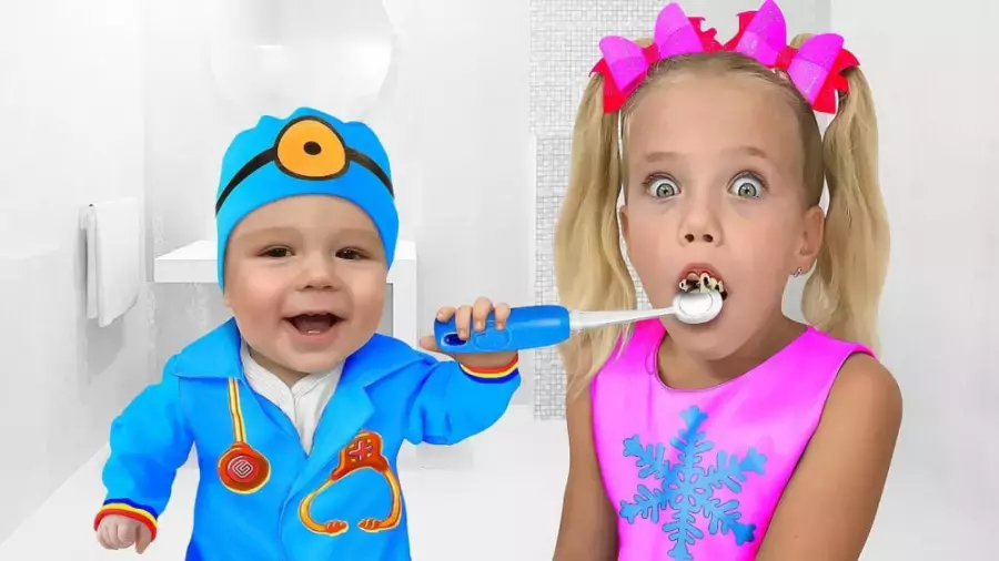 برنامه کودک ساشا و آنیتا | داستان دندان پزشک مهربان