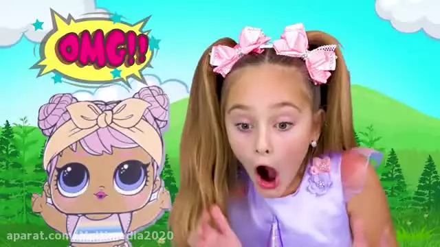 برنامه کودک ساشا و آنیتا | داستان بازی با اجسام خمیری خنده دار