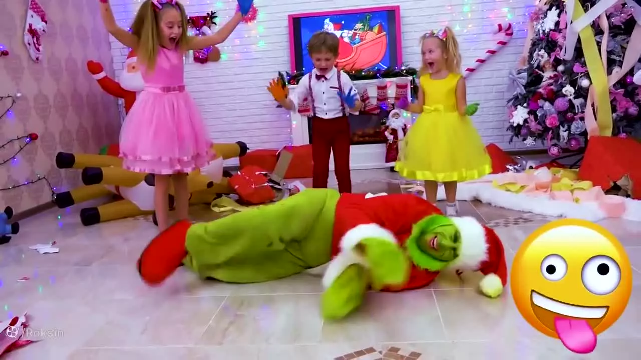 برنامه کودک ساشا و آنیتا | جشن کریسمس با دوستان