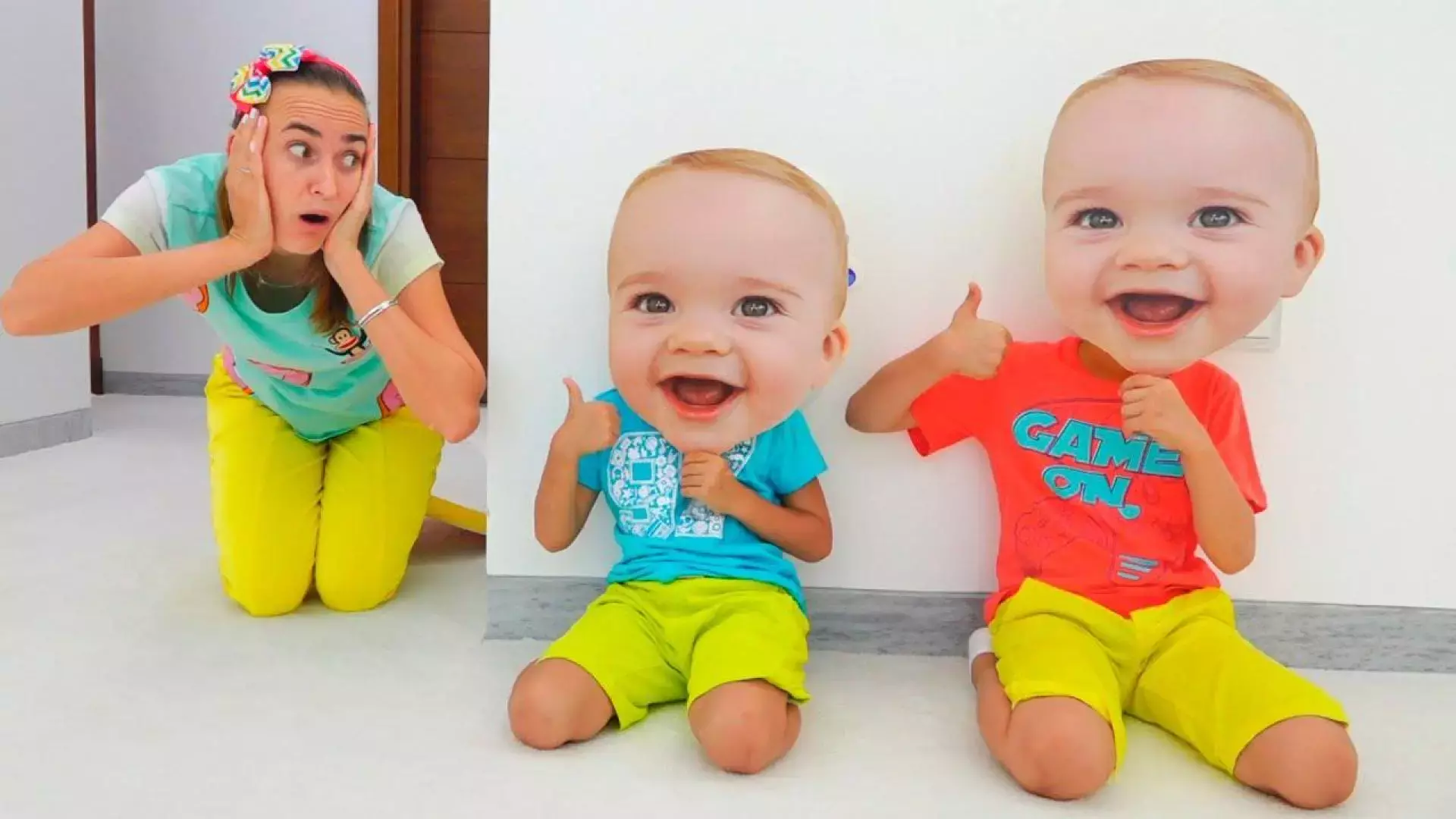 برنامه کودک ولاد و نیکی | چالش خنده دار کریسمس