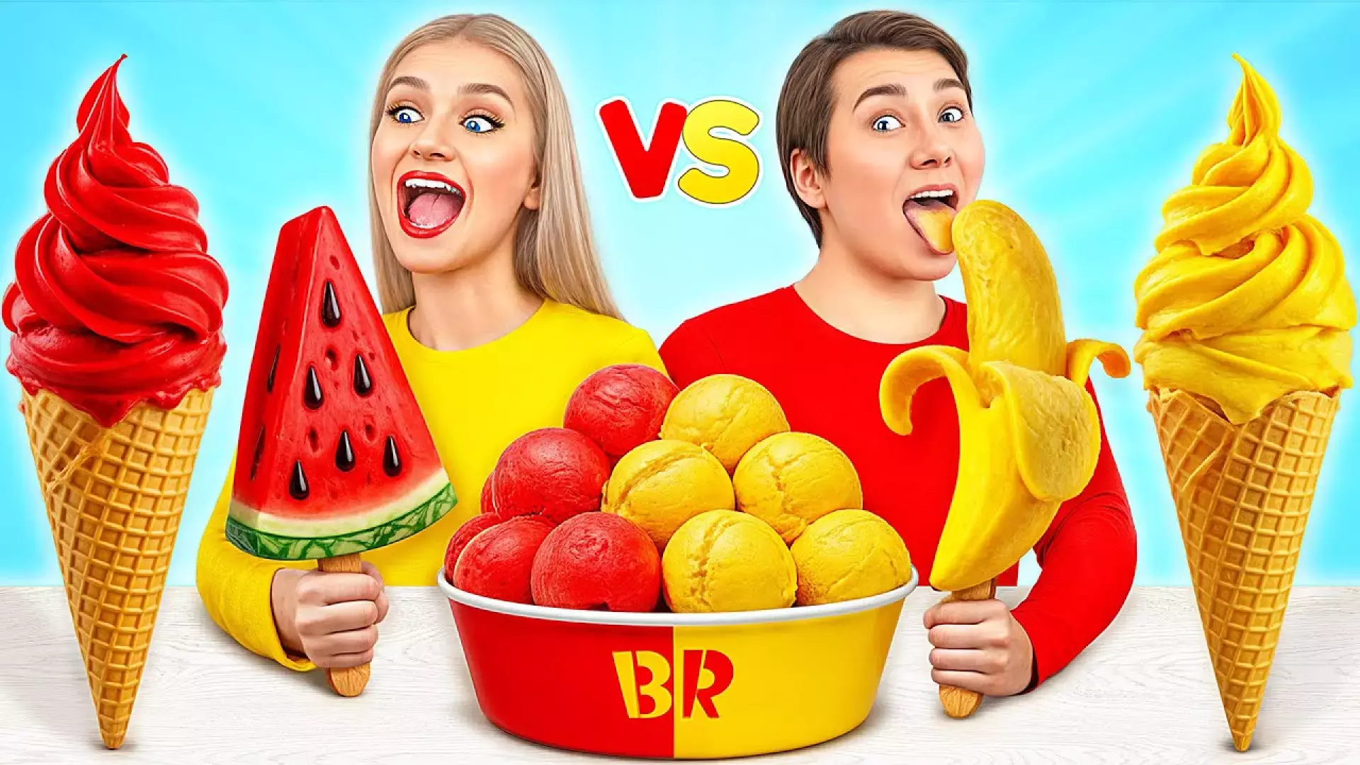 چالش جدید مغلطه ، چالش خوراکی 123go ، دختر با خنده های شیطانی