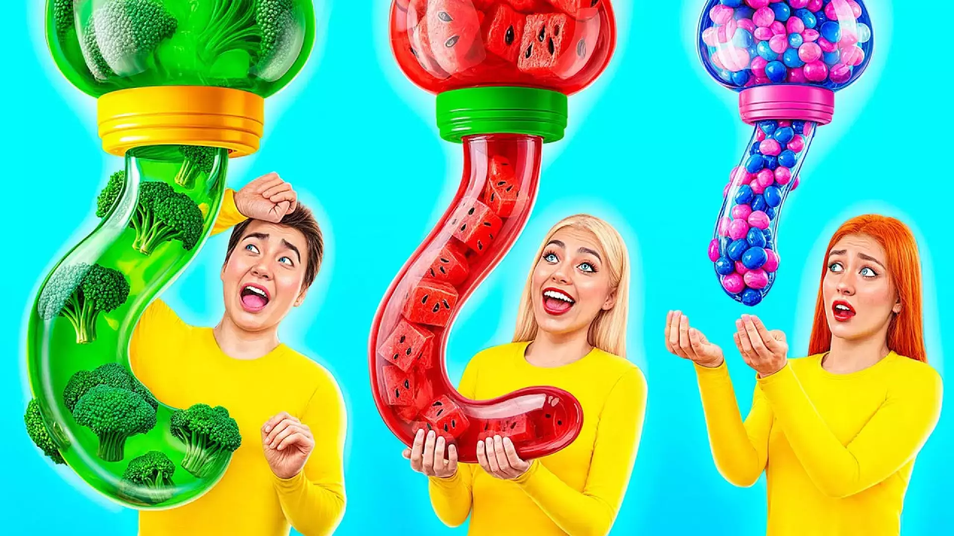 چالش غذاهای الهام گرفته ازفیلم ها و سریالها/چالش اسمر فود